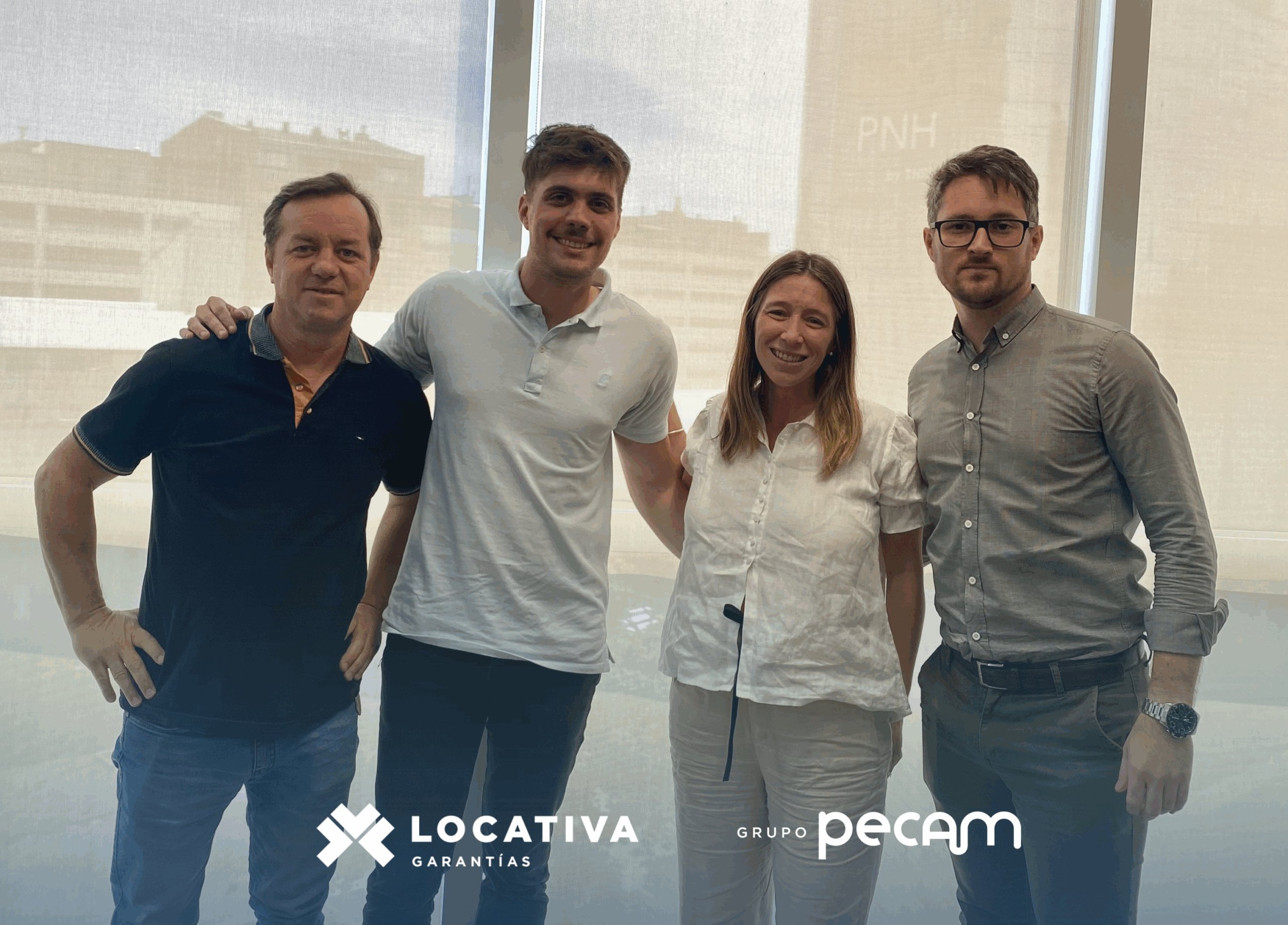 Locativa y Grupo Pecam firman un nuevo convenio