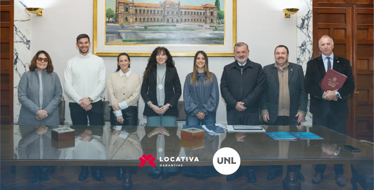 Locativa firmó un convenio con la UNL y se suma al Programa Padrinos
